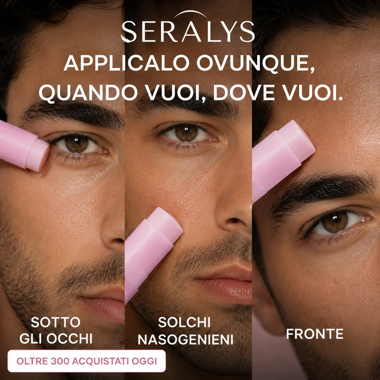Seralys™ Men's Stick Rimpolpante Bio-Collagene PDRN
