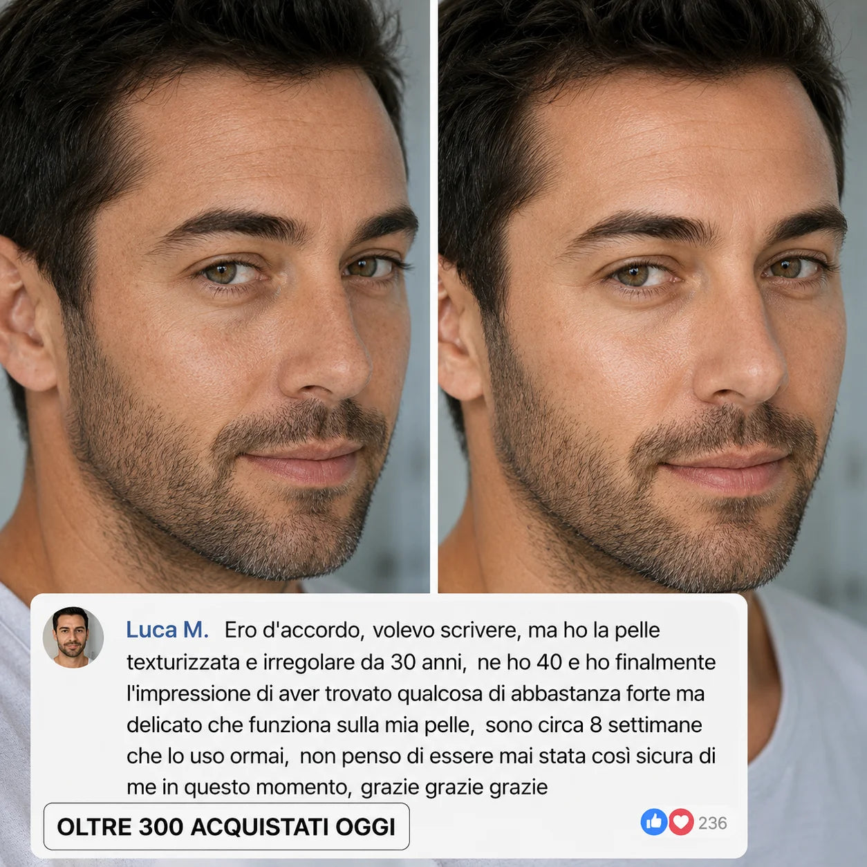 Seralys™ Men's Stick Rimpolpante Bio-Collagene PDRN
